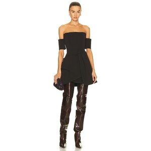 MAXIMILIAN DAVIS Skarla Corset Dress in Coco